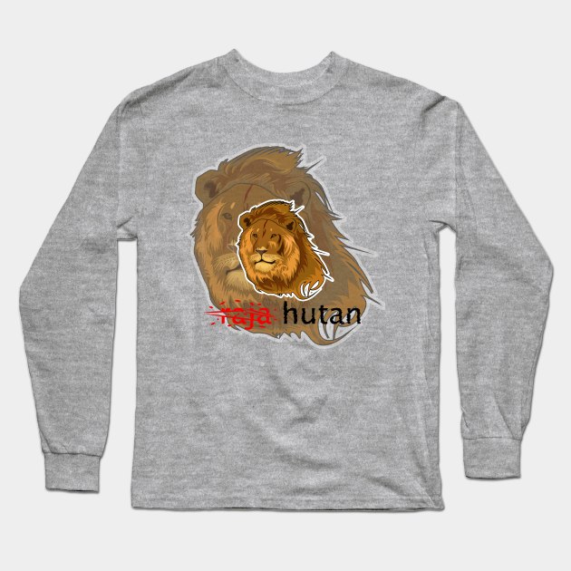 lion Long Sleeve T-Shirt by berrs